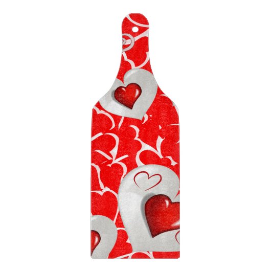 Valentinstag Schneidebrett (Vorderseite)