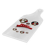 Valentinstag Schneidebrett (Ecke)