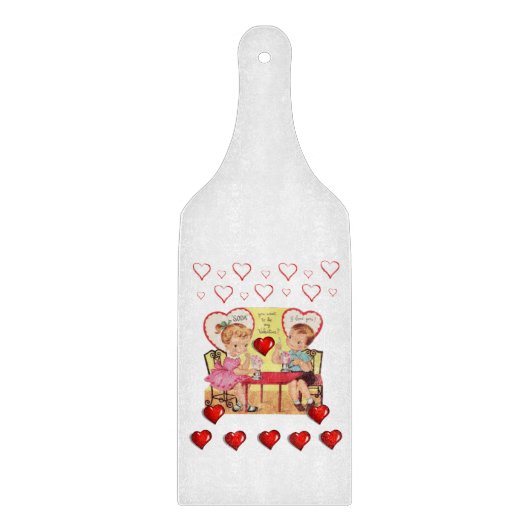 Valentinstag Schneidebrett (Vorderseite)