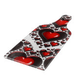 Valentinstag Schneidebrett (Ecke)