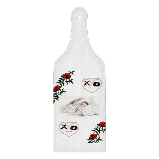 Valentinstag Schneidebrett (Vorderseite)