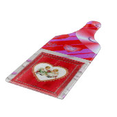 Valentinstag Schneidebrett (Ecke)