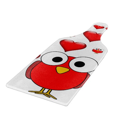 Valentinstag Schneidebrett (Ecke)