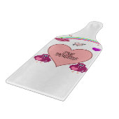 Valentinstag Schneidebrett (Ecke)