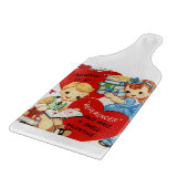 Valentinstag Schneidebrett (Ecke)