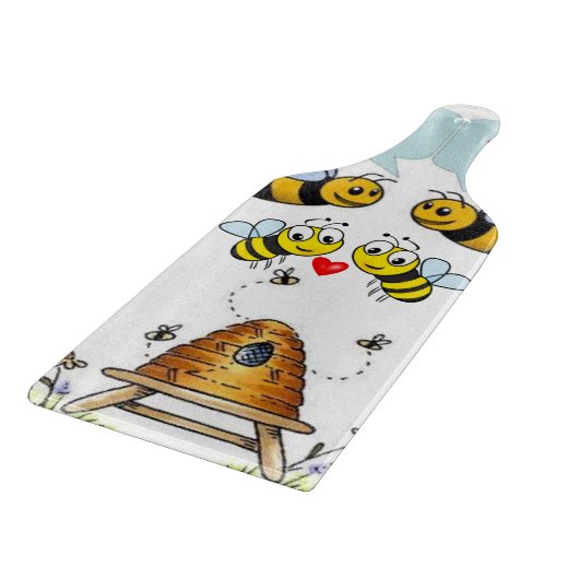 Valentinstag Schneidebrett (Ecke)