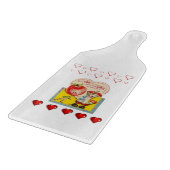 Valentinstag Schneidebrett (Ecke)