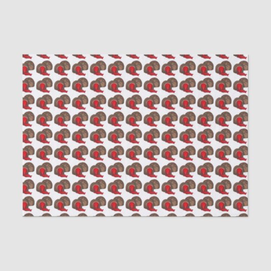 Valentinstag Schokolade Kirsche Herzgewebe Seidenpapier (Vorderseite)
