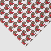 Valentinstag Schokolade Kirsche Herzgewebe Seidenpapier (Ausschnitt)