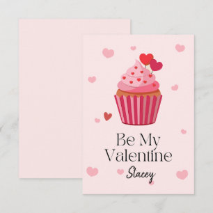 Valentinstag-Schulklasse - Mein Cupcake