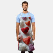 Valentinstag-Schürze | Cute, Romantisch & Liebe Schürze (Getragen)