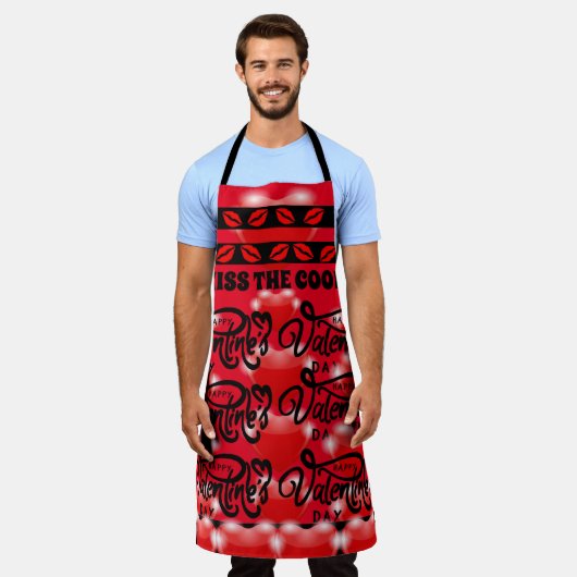 Valentinstag-Schürze Schürze (Getragen)