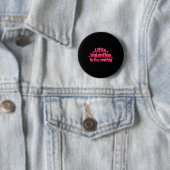 Valentinstag Schwangerschaftsankündigung Little Va Button (Beispiel)