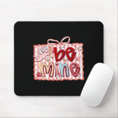 Valentinstag sei mein Spitzen-Coquette-Bogen  Mousepad (Mit Mouse)