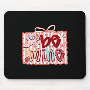 Valentinstag sei mein Spitzen-Coquette-Bogen Mousepad