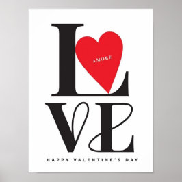 Valentinstag Sei mein Valentinstag Poster