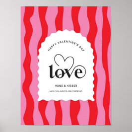 Valentinstag Sei mein Valentinstag Poster