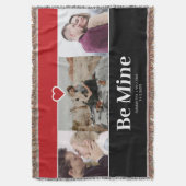 Valentinstag sei meine Fotosammlung Decke (Vorderseite Vertikal)