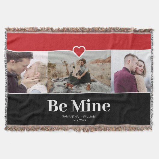 Valentinstag sei meine Fotosammlung Decke (Vorderseite)