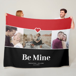 Valentinstag sei meine Fotosammlung Fleecedecke
