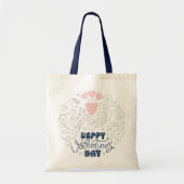 Valentinstag sei meiner tragetasche (Vorne)