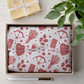 Valentinstag Seidenpapier (Geschenk)