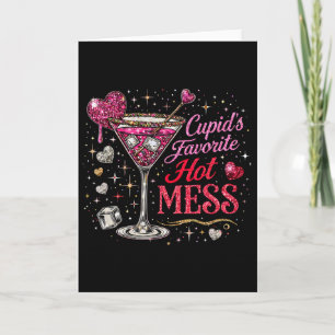Valentinstag Selbst Cupido Braucht Margarita Retro Karte