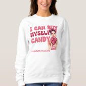 Valentinstag Selbst-Liebe Sweatshirt (Vorderseite)