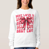 Valentinstag Selbst-Liebe Sweatshirt (Vorderseite)