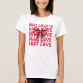Valentinstag Selbst-Liebe T-Shirt (Vorderseite)