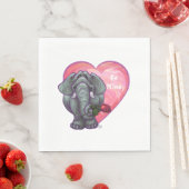 Valentinstag Serviette (Beispiel)