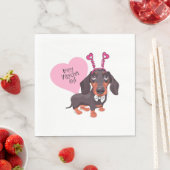Valentinstag Serviette (Beispiel)