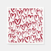 Valentinstag Serviette (Vorderseite)