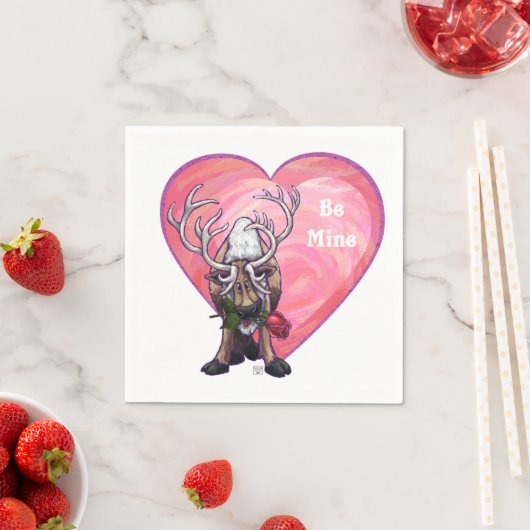 Valentinstag Serviette (Beispiel)