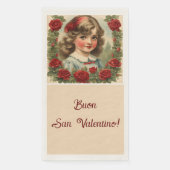 Valentinstag Serviette (Vorderseite)