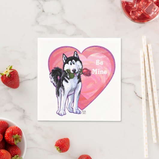 Valentinstag Serviette (Beispiel)