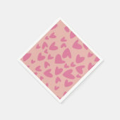 Valentinstag Servietten (Ecke)