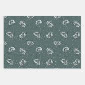 Valentinstag Set von drei Packpapier. Geschenkpapier Set (Vorderseite)