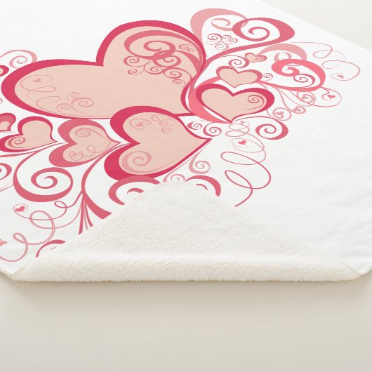 Valentinstag Sherpa Blanket Sherpadecke (3/4)