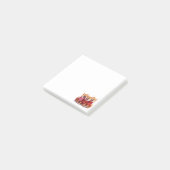 Valentinstag Shiba Inu Hunde Post-it Klebezettel (angewinkelt)