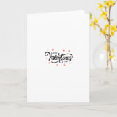 Valentinstag-Shirt | Niedlich & romantisch Karte (Gelbe Blume)