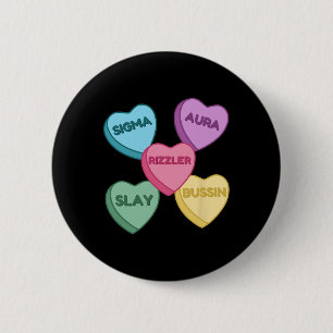 Valentinstag-Shirt Rizzler Candy Heart Mitte S Button