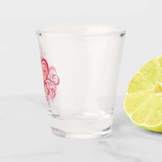 Valentinstag-Shotglas Schnapsglas (Rechts)