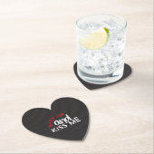 Valentinstag "Shut up and kiss me" Untersetzer (Vor Ort)