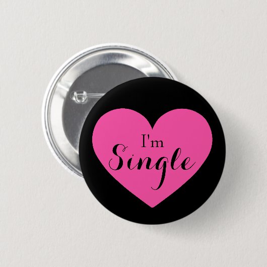 Valentinstag Single Button (Vorne & Hinten)