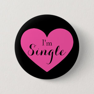 Valentinstag-Single Button