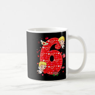 Valentinstag Six Seven Hearts 6 7 Meme Gen Alpha Kaffeetasse