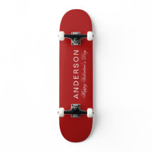 Valentinstag-Skateboard für festliche Feiertagsfre