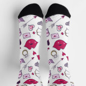 Valentinstag socken (Oben)
