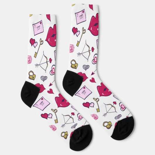Valentinstag socken (Rechts)